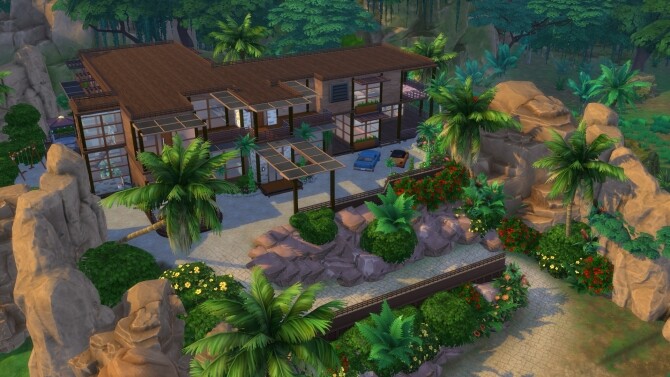 Sims 4 Amazing 64x64 luxury Family Villa by bradybrad7 at Mod The Sims