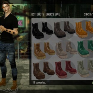 Madlen Morava Boots by MJ95 at TSR » Sims 4 Updates