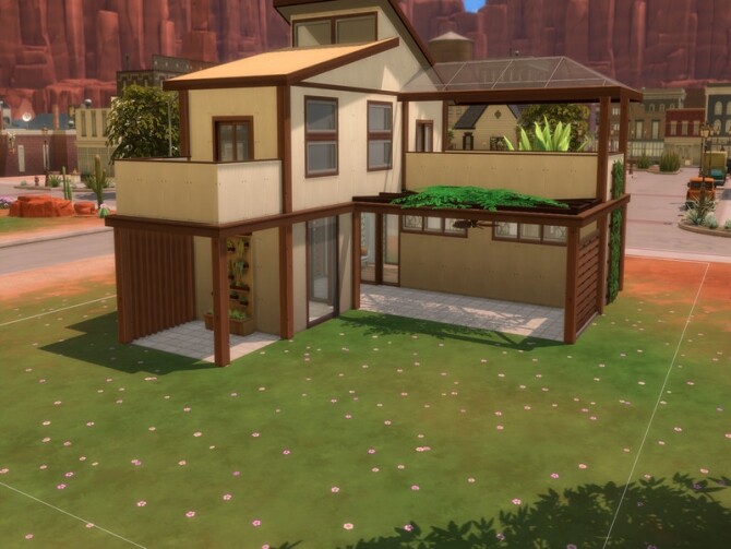 Sims 4 Eco Living Shell by LJaneP6 at TSR