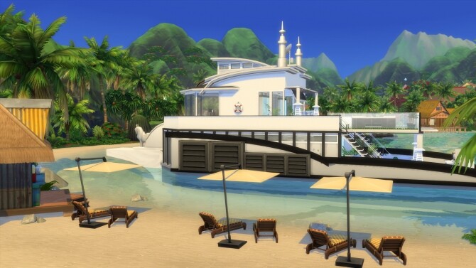 Sims 4 Luxury Family Yacht by bradybrad7 at Mod The Sims