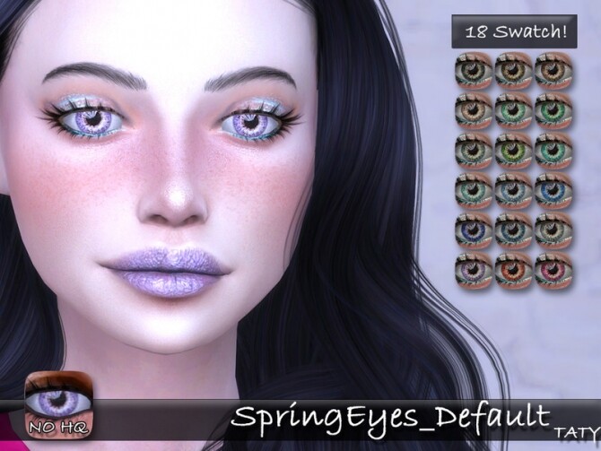 Sims 4 Spring Eyes Default by tatygagg at TSR