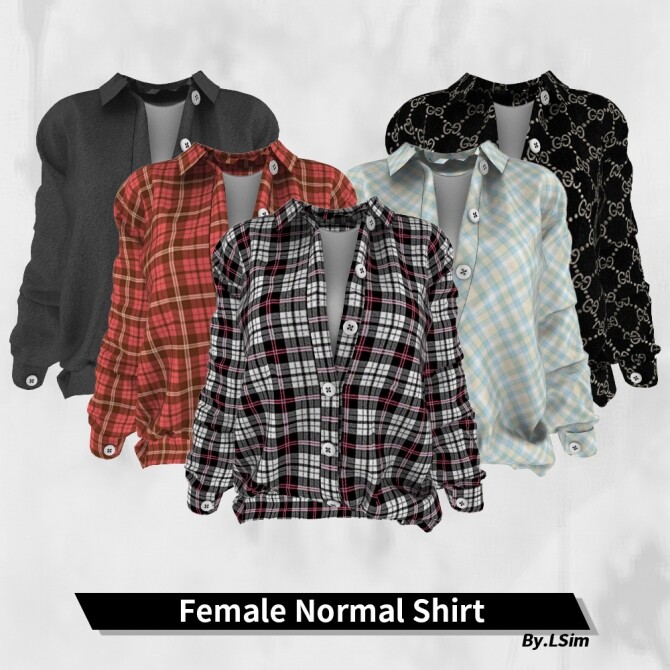Sims 4 Normal shirt at L.Sim