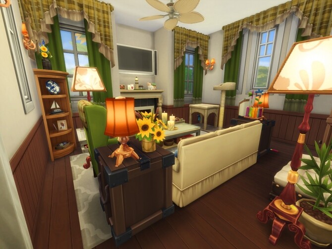 Sims 4 Farmers Barn House by simbunnyRT at Mod The Sims