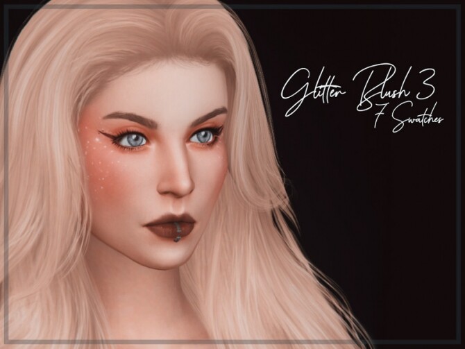 Sims 4 Glitter Blush 3 by Reevaly at TSR