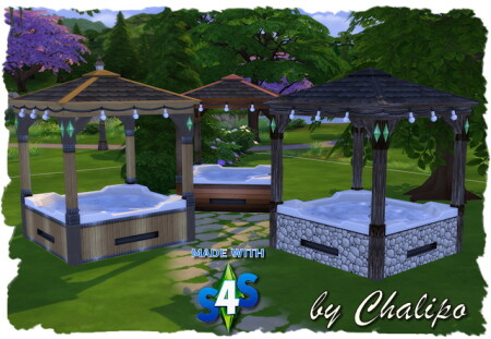 Hot Tube with roof by Chalipo at All 4 Sims