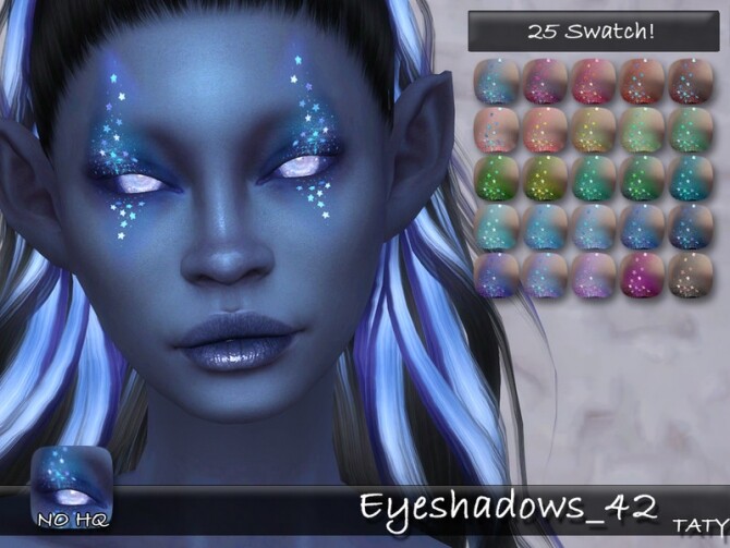 Eyeshadows 42 by tatygagg at TSR » Sims 4 Updates