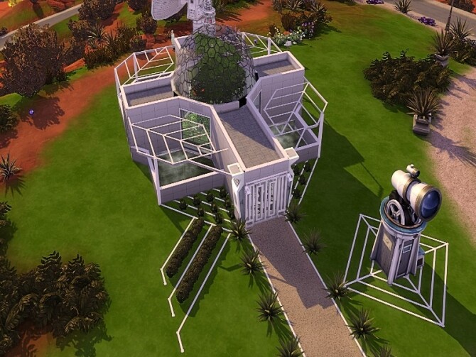 Sims 4 Mad scientist lab by GenkaiHaretsu at TSR