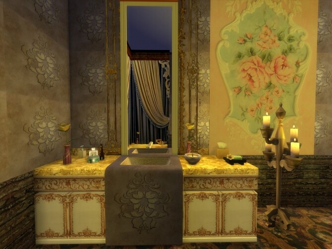 Sims 4 Glowing Bathroom Set at Anna Quinn Stories