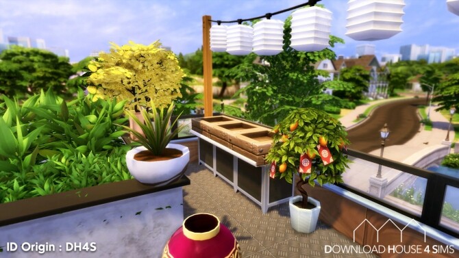 Sims 4 Suburban Home 4 at DH4S