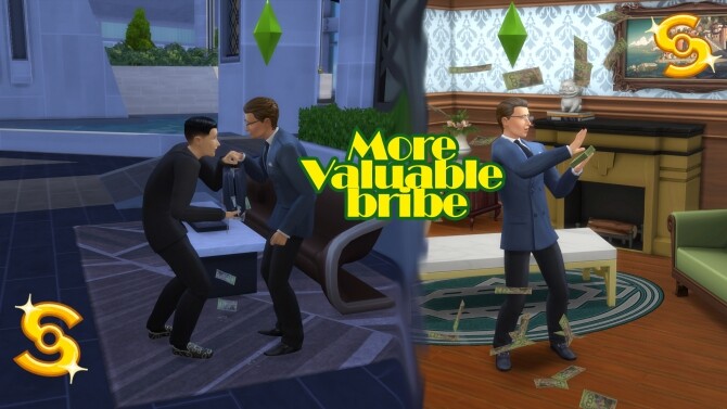 Sims 4 More Valuable bribes by player1220 at Mod The Sims