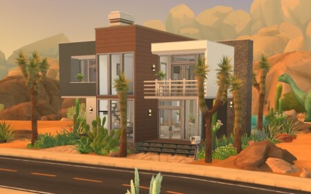 Sandstone house by azyzzel at Mod The Sims