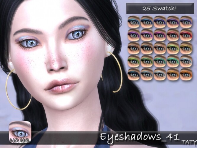Eyeshadows 41 By Tatygagg At Tsr Sims 4 Updates