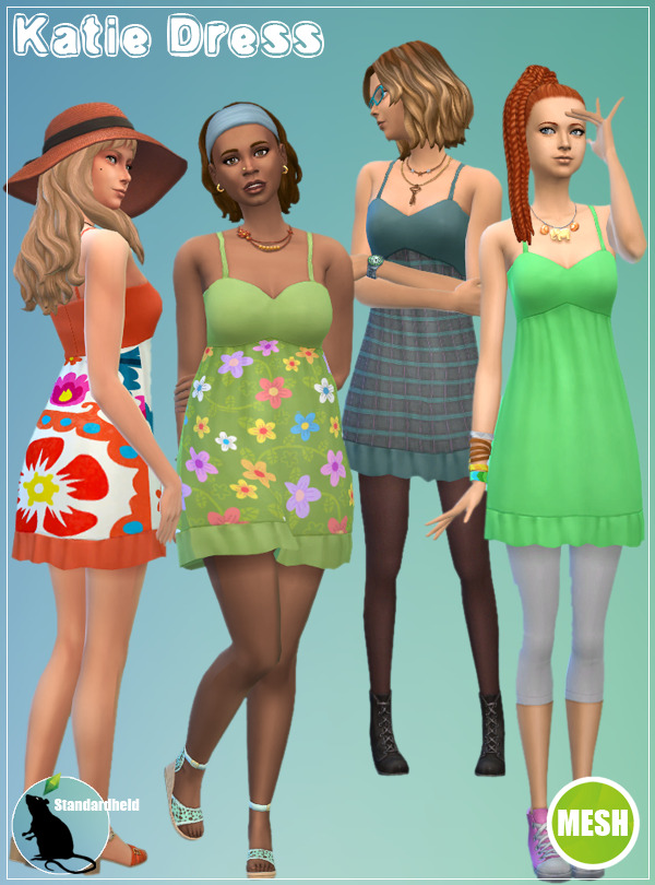 cats and dogs dress recolor sims 4