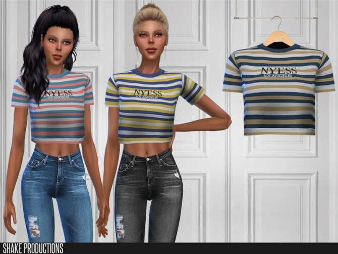 Sims 4 428 T Shirt by ShakeProductions at TSR