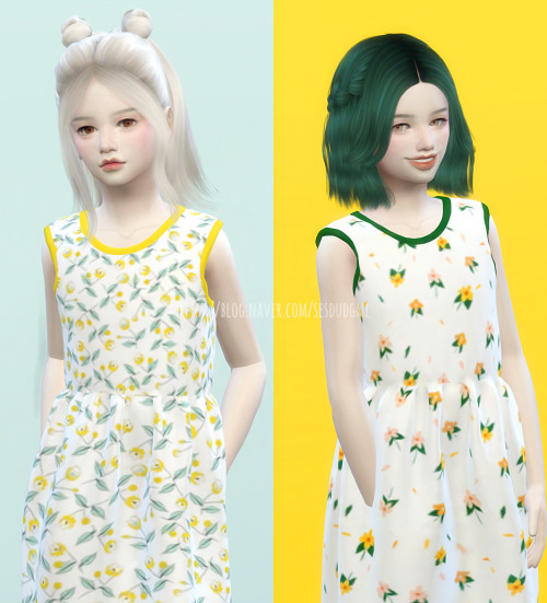 Sims 4 Spring CF Dress at Ahri Sim4