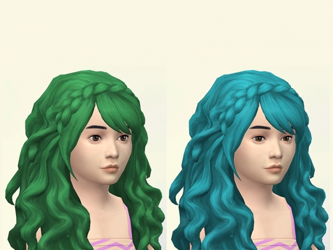Sims 4 Kids Hair Recolor
