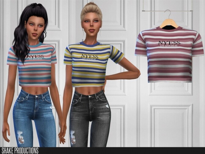 Sims 4 428 T Shirt by ShakeProductions at TSR
