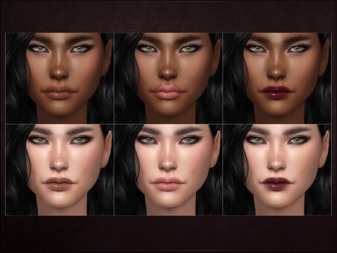 Sims 4 Proteomics Lipstick by RemusSirion at TSR