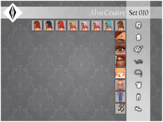 Alya Cesaire Set 010 By Aleniksimmer At Tsr Sims 4 Updates 