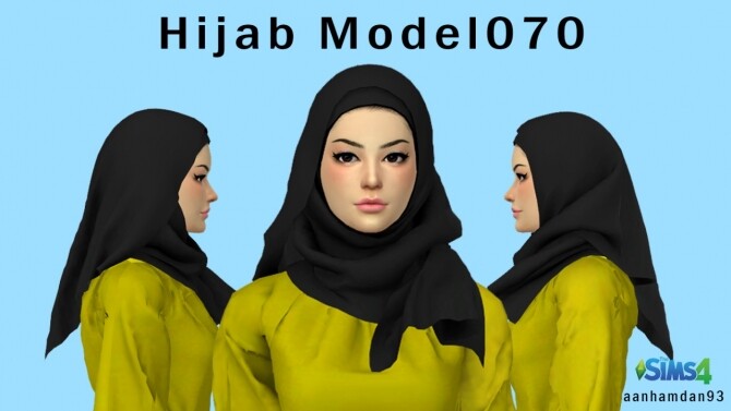 Sims 4 Hijab Model 070 & Elena Collections at Aan Hamdan Simmer93