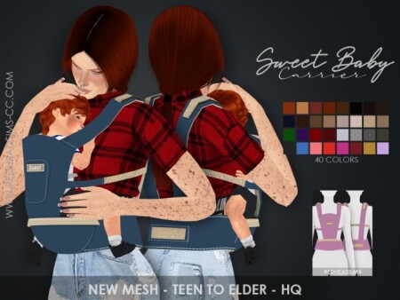 SWEET BABY CARRIER by Thiago Mitchell at REDHEADSIMS