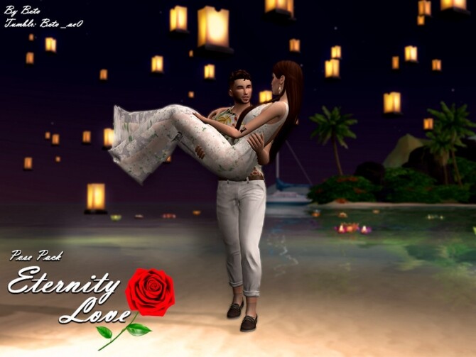 Sims 4 Eternity Love Pose Pack by Beto ae0 at TSR