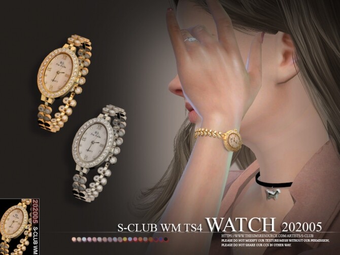 Sims 4 Watch 202005 by S Club WM at TSR