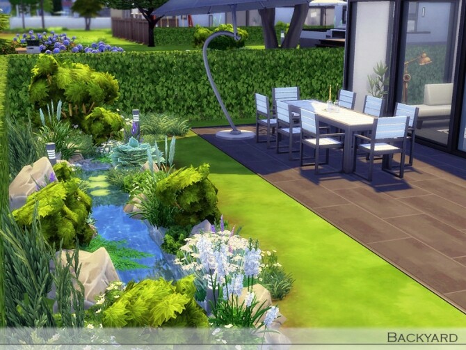 Sims 4 Newcrest Architecture House by Ms Jessie at TSR