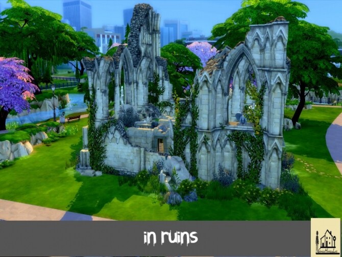 Sims 4 Apocalypse In ruins by GenkaiHaretsu at TSR