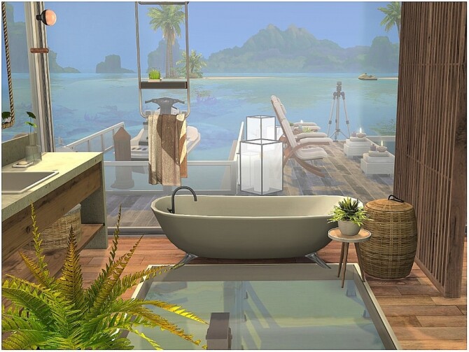 Sims 4 Honeymoon Villa by lotsbymanal at TSR