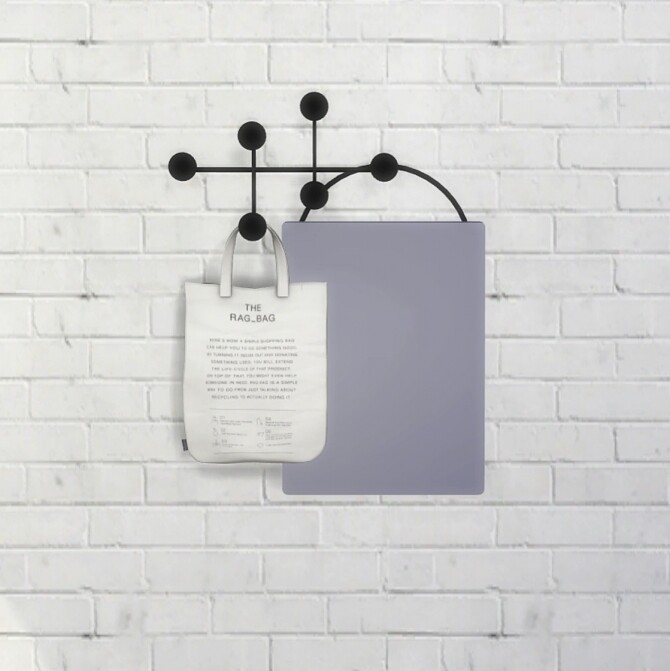 Sims 4 Ferm Living Adorn Mirrors set at Heurrs