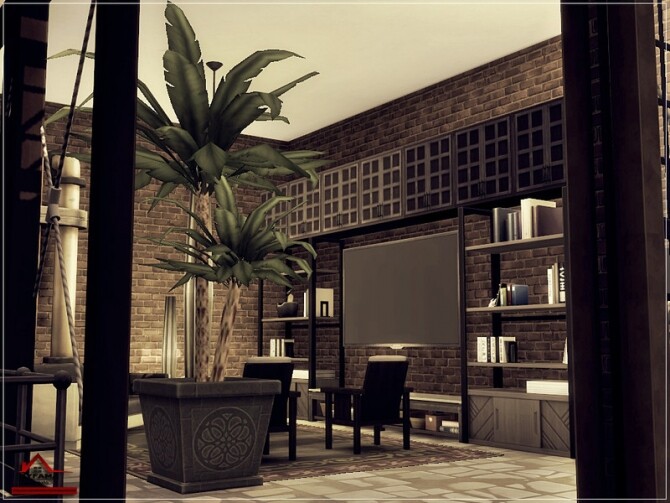 Sims 4 RYFAMA home NO CC by marychabb at TSR