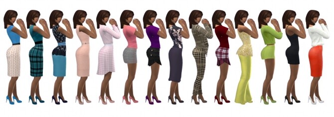 Sims 4 BEO’S PEEPTOE HEELS at Sims4Sue