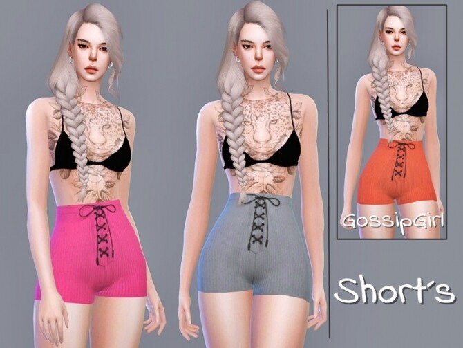 Sims 4 Shorts by GossipGirl S4 at TSR