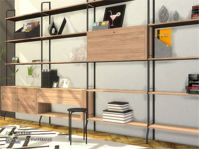 Zone Office Materials by ArtVitalex at TSR » Sims 4 Updates