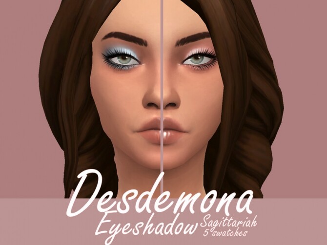 Sims 4 Desdemona Eyeshadow by Sagittariah at TSR