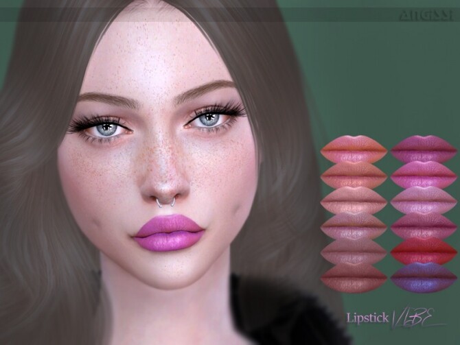 Sims 4 Lipstick VIBE by ANGISSI at TSR