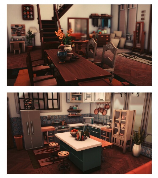 Sims 4 Oasis Springs Home at Wiz Creations