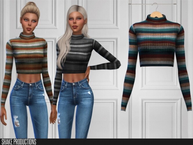 438 Top by ShakeProductions at TSR » Sims 4 Updates