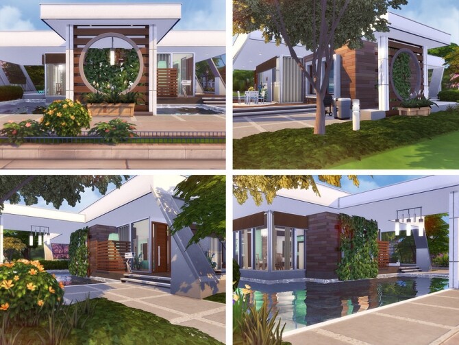 Sims 4 Veli house by Rirann at TSR