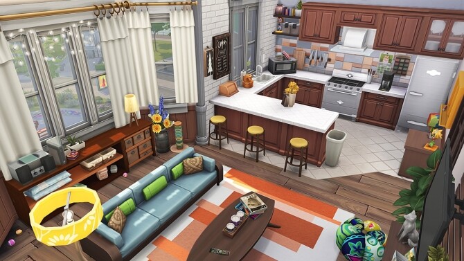 Sims 4 BROTHER & SISTER APARTMENT at Aveline Sims