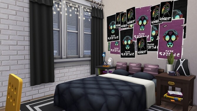 Sims 4 BROTHER & SISTER APARTMENT at Aveline Sims