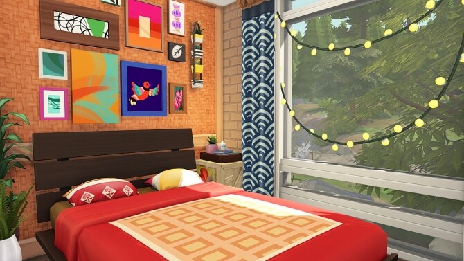 Sims 4 MUSICIAN’S TINY HOUSE at Aveline Sims