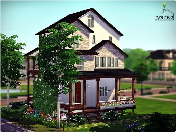 Sims 4 Jackson Cottage by nobody1392 at TSR