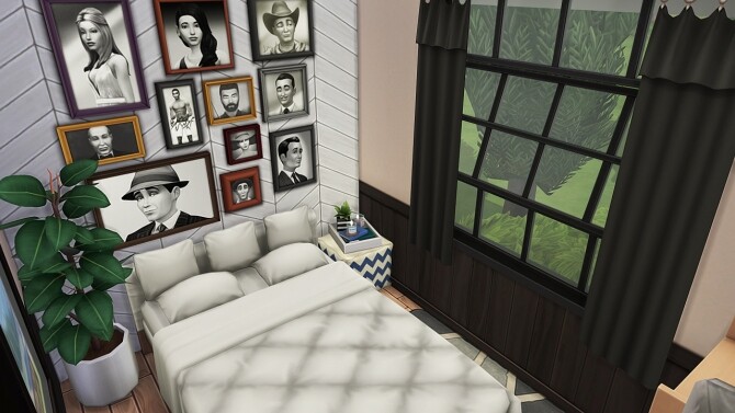 Sims 4 DETECTIVE’S TINY HOUSE at Aveline Sims