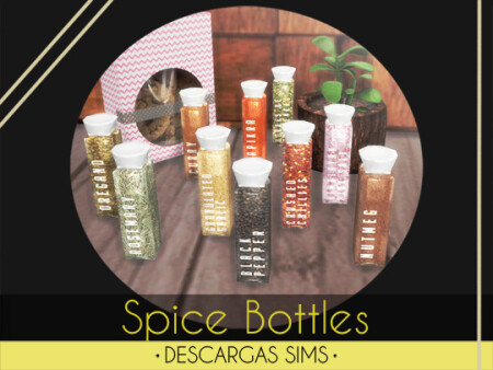 Spice Bottles at Descargas Sims