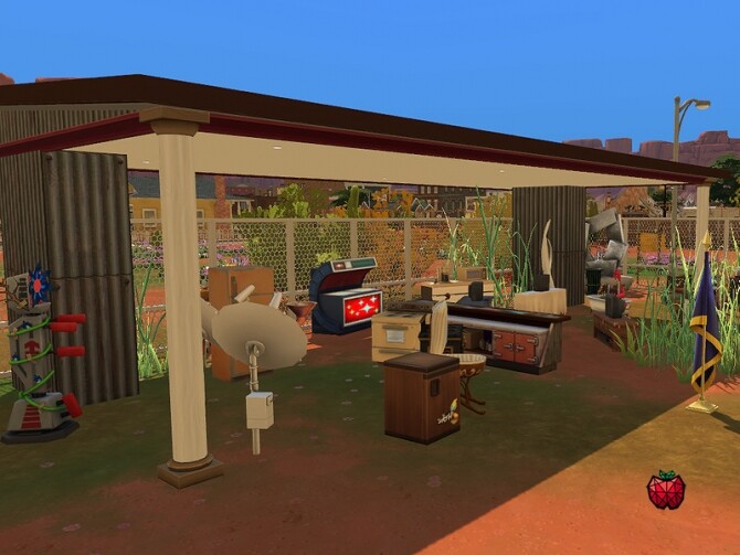 Sims 4 Courtney junkyard by melapples at TSR