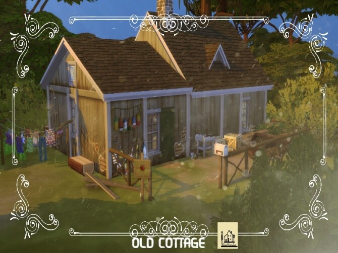 Sims 4 Old Cottage by GenkaiHaretsu at TSR