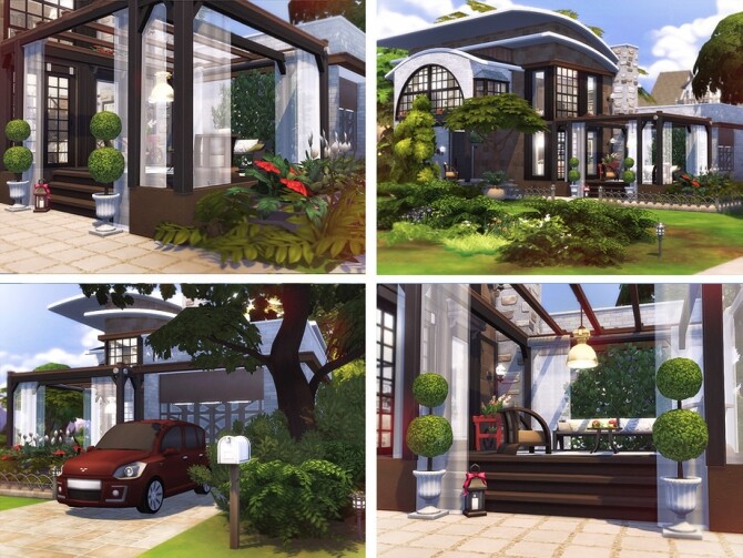 Sims 4 Tamrat home by Rirann at TSR