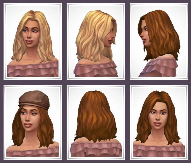 Sims 4 Griet Hair at Birksches Sims Blog
